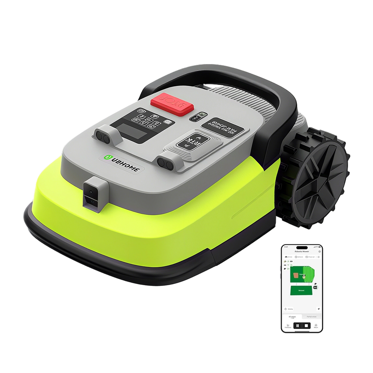 UBHOME M10 Robotic Lawn Mower-test